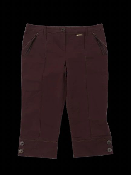 Excellent Maria Grazia Severi Orange Cropped Pants Size L