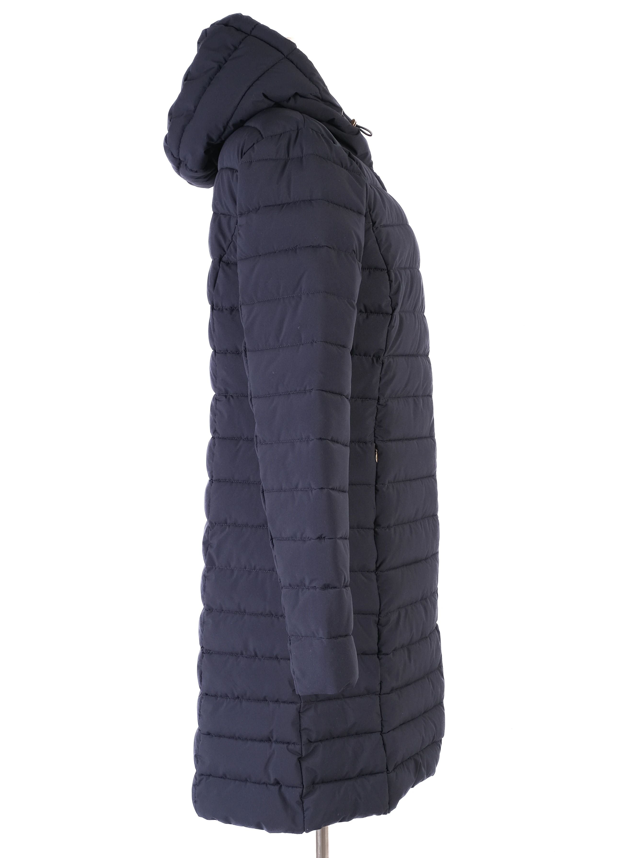 Excellent Ralph Lauren Blue Quilted Puffer Coat Size M