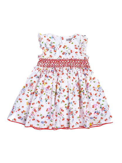 Fleurisse Excellent Condition Floral Dress for Kids Size 2