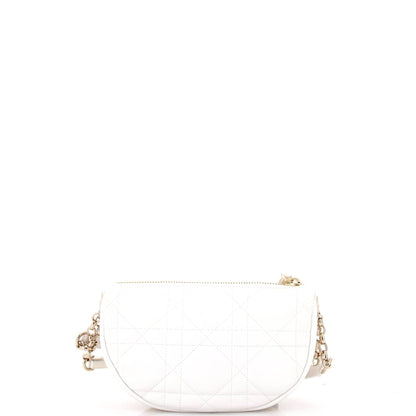 Christian Dior Vibe Hobo Cannage Quilt Lambskin Small