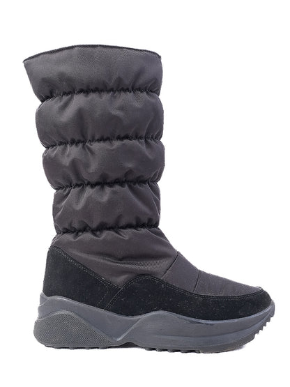 NEW Jog Dog Black Winter Boots Size 37 with Side Zipper