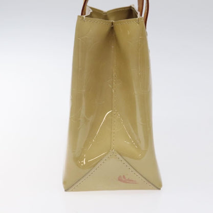 Louis Vuitton Vernis Reade Pm Hand Bag Beige M 91334 Lv Auth