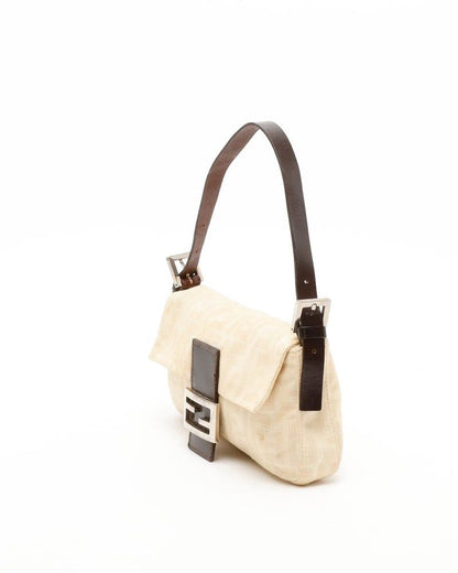 Fendi Zucca Baguette Bag