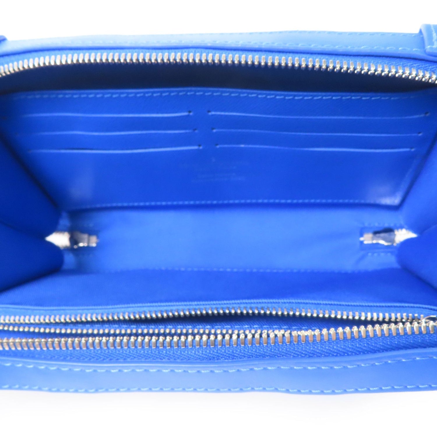 Louis Vuitton Monogram Clouds Soft Trunk Wallet Blue Shoulder Bag M 45432