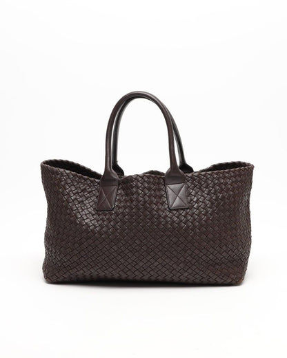 Bottega Veneta Intrecciato Cabat MM Tote Bag