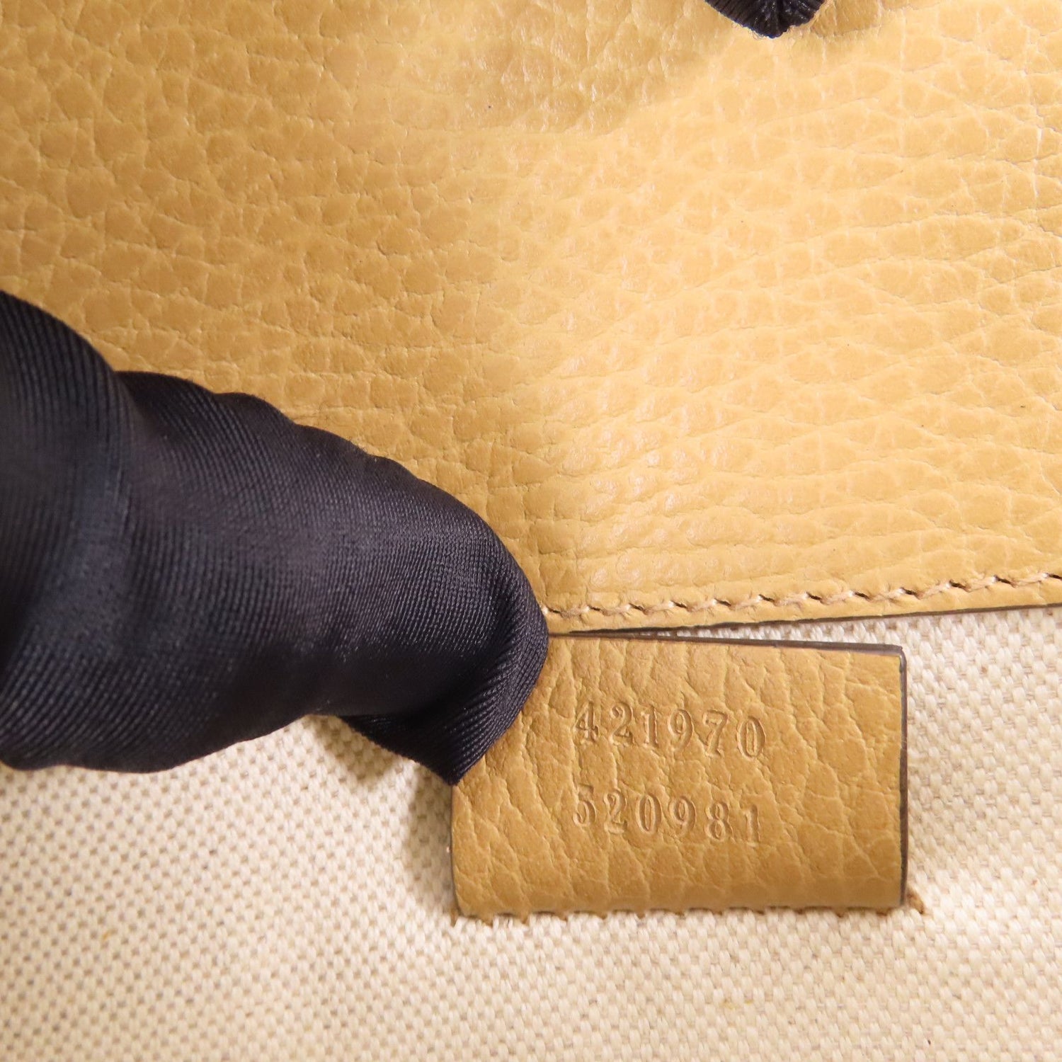 Gucci Cowhide Leather Dionysus Silver Shoulder Bag Brown Beige Calfskin (cowhide) 421970 Caogn 2893