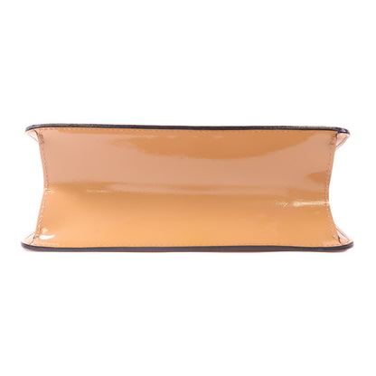 Louis Vuitton Lacquered Leather Deesse Pm Kinpaku Handmade Bag Beige Handbag M 91596