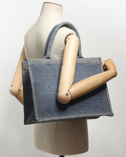 Christian Dior Cannage Medium Book Tote Bag