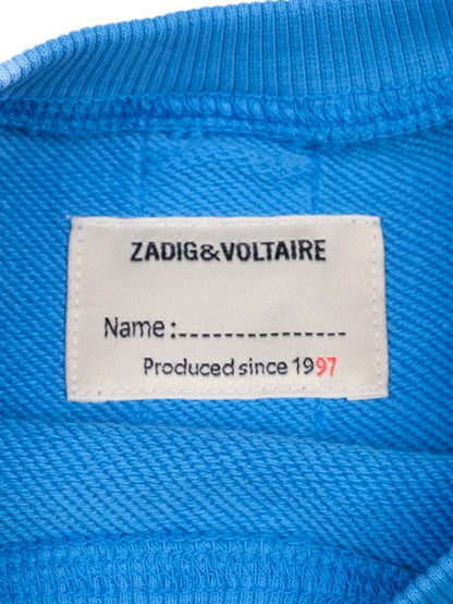 Excellent Zadig&amp;Voltaire Blue Sweatshirt for Kids Size 8