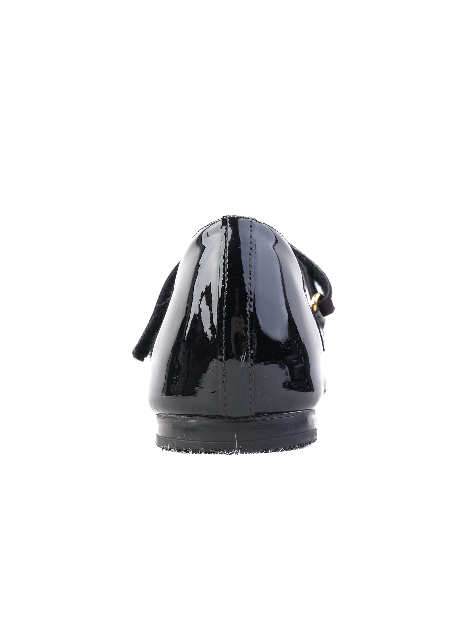 Excellent Dolce Gabbana Black Lacquer Mary Jane Shoes for Kids Size 33