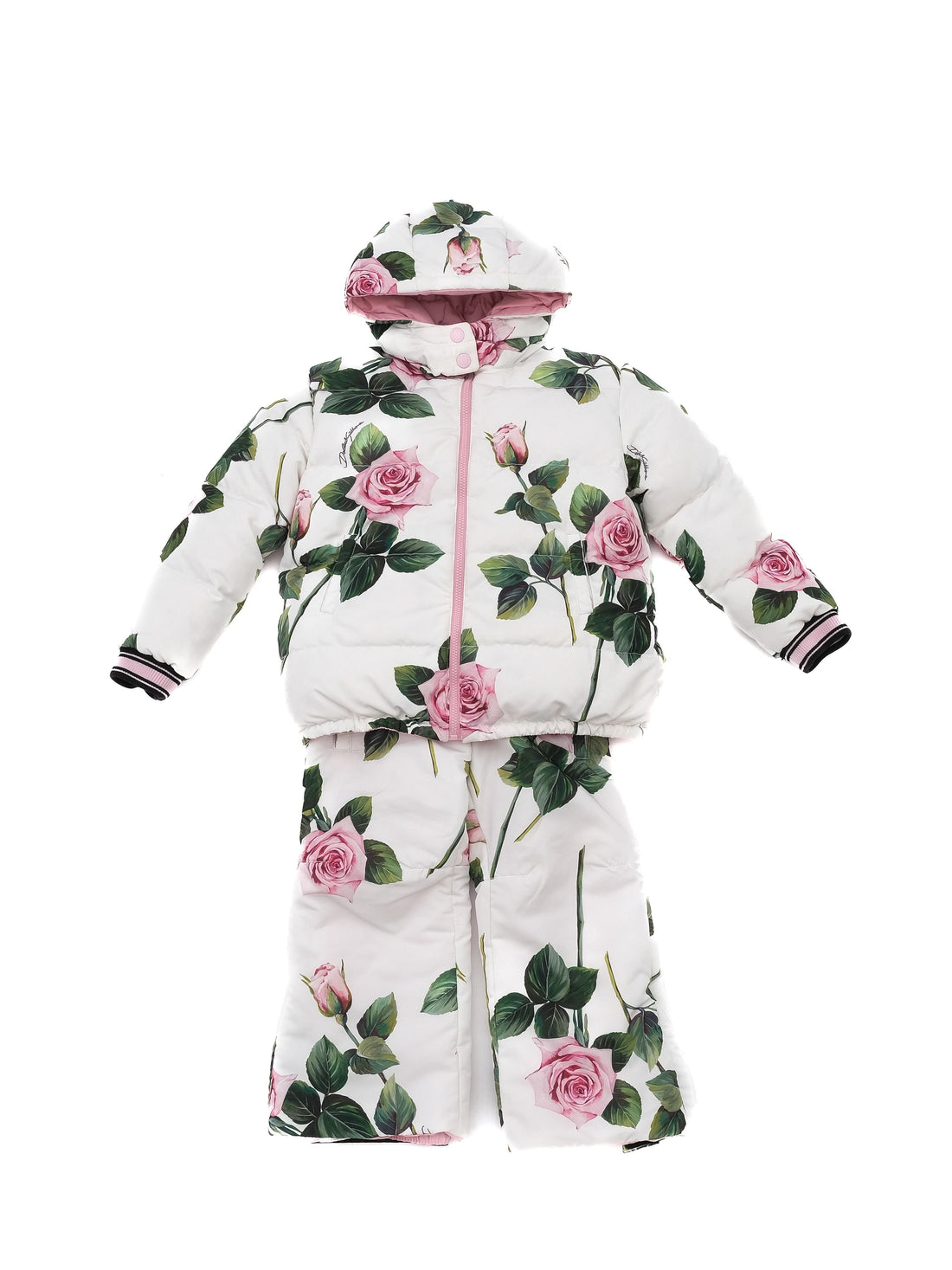Perfect Dolce Gabbana Floral Winter Set for Kids Size 4