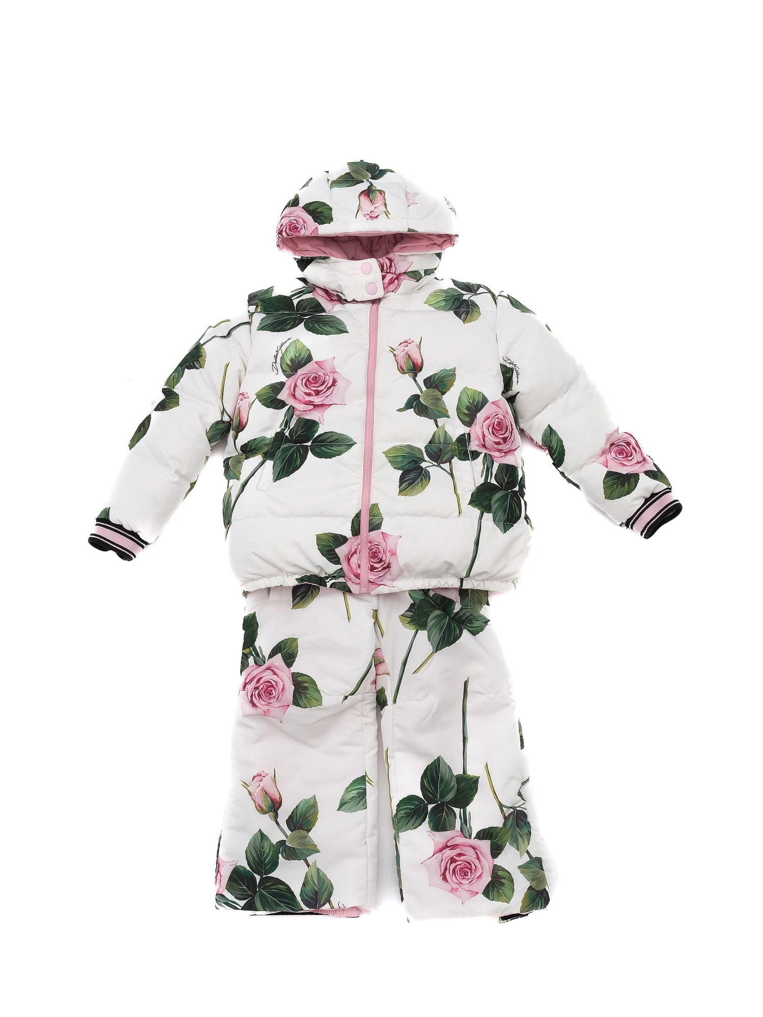 Perfect Dolce Gabbana Floral Winter Set for Kids Size 4