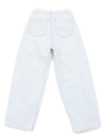 Excellent Maison Margiela Blue Cotton Denim Pants Size S