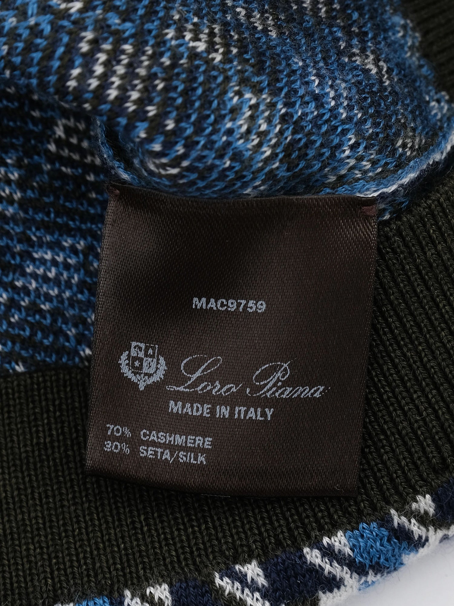 Perfect Loro Piana Houndstooth Sweater for Kids Size 12 Silk Blend