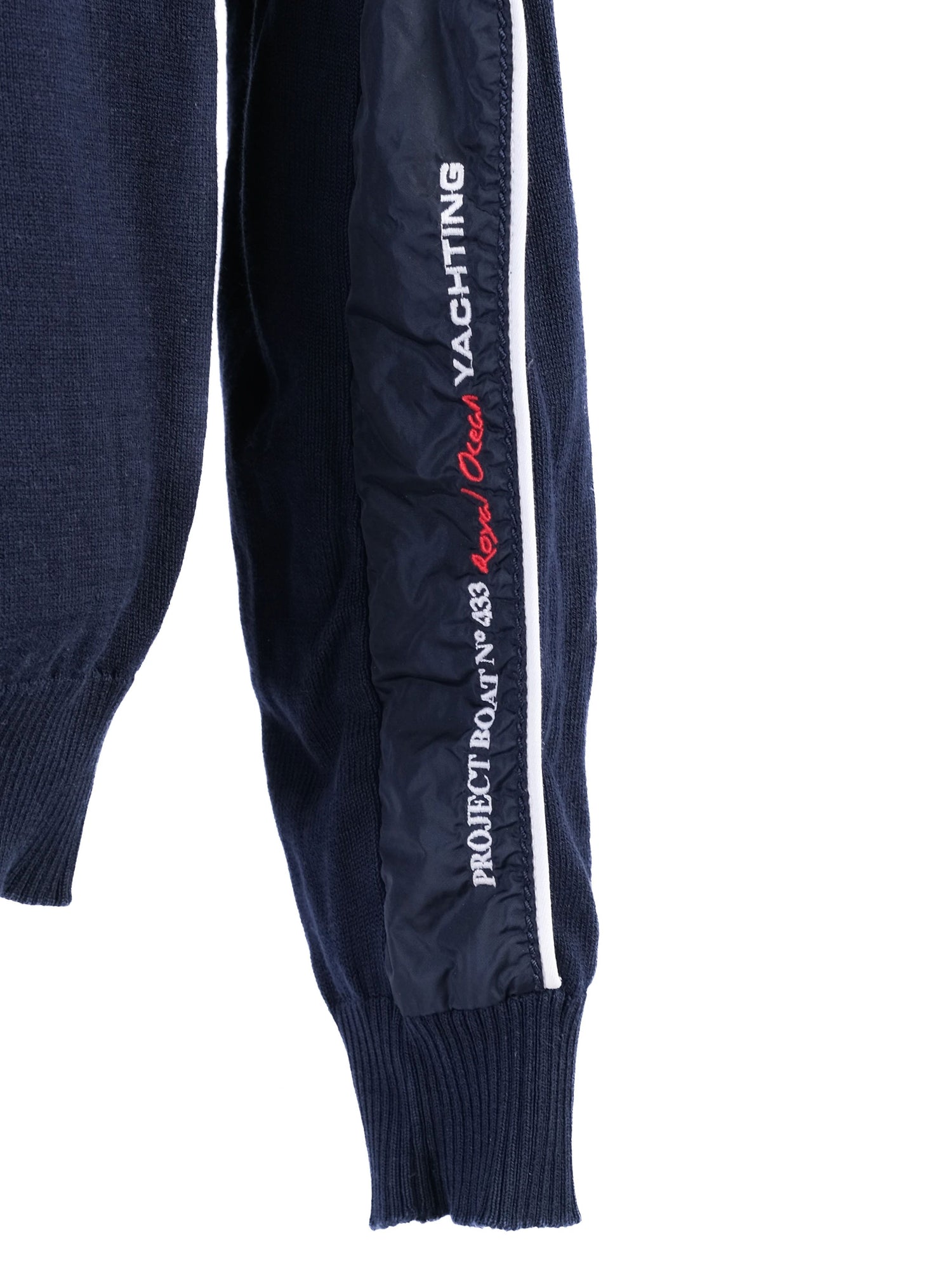 Excellent Paul&amp;Shark Long Sleeve Sweater Blue Cotton Yacht Club