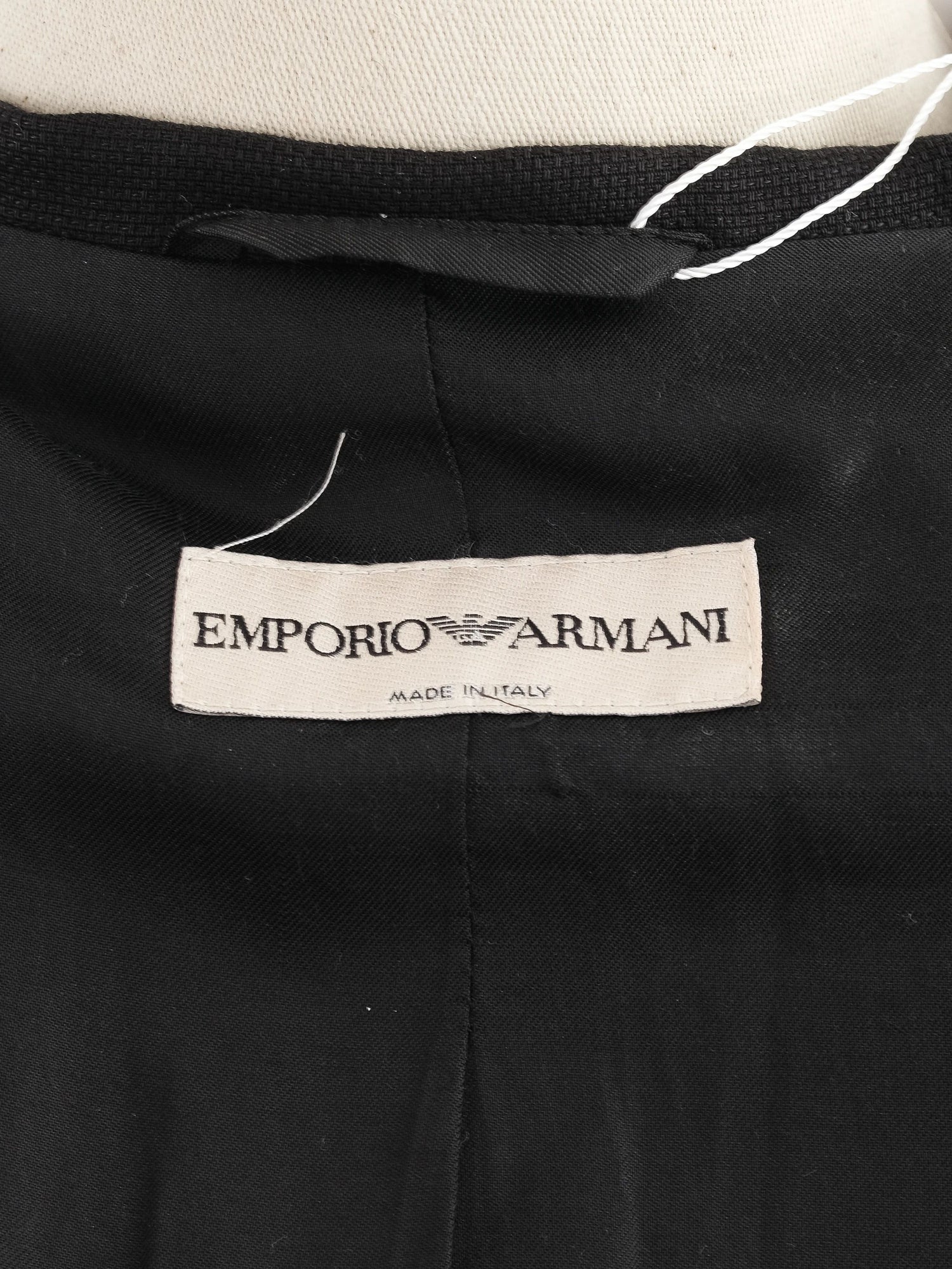 Excellent Emporio Armani Black Tailored Blazer Size M