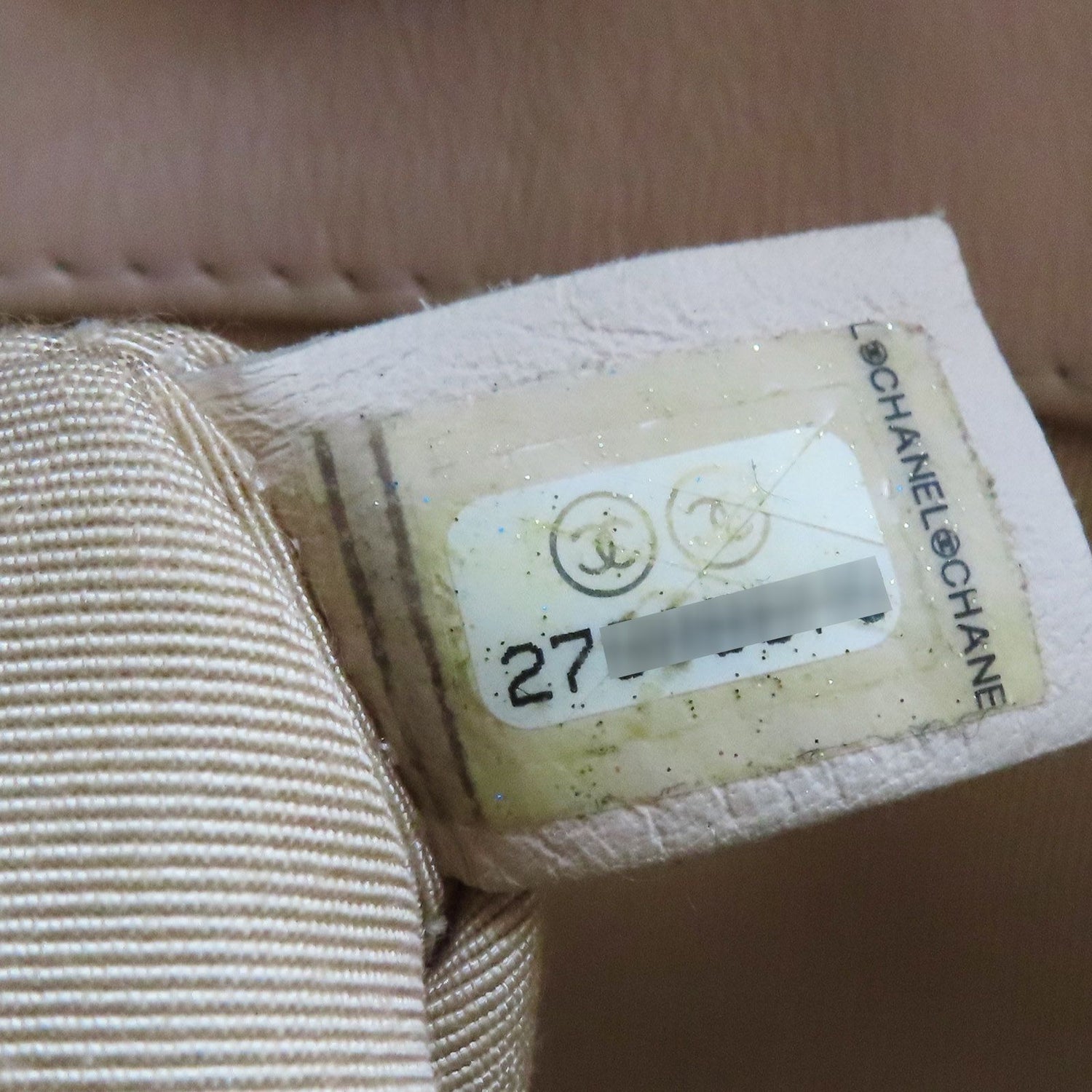 Chanel Matelasse Shoulder Handbag Calfskin Pink (no Card)