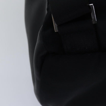 Gucci Backpack Nylon Leather Black
