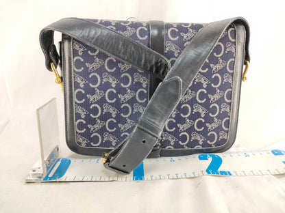 Celine C Saluki Carriage Shoulder Bag