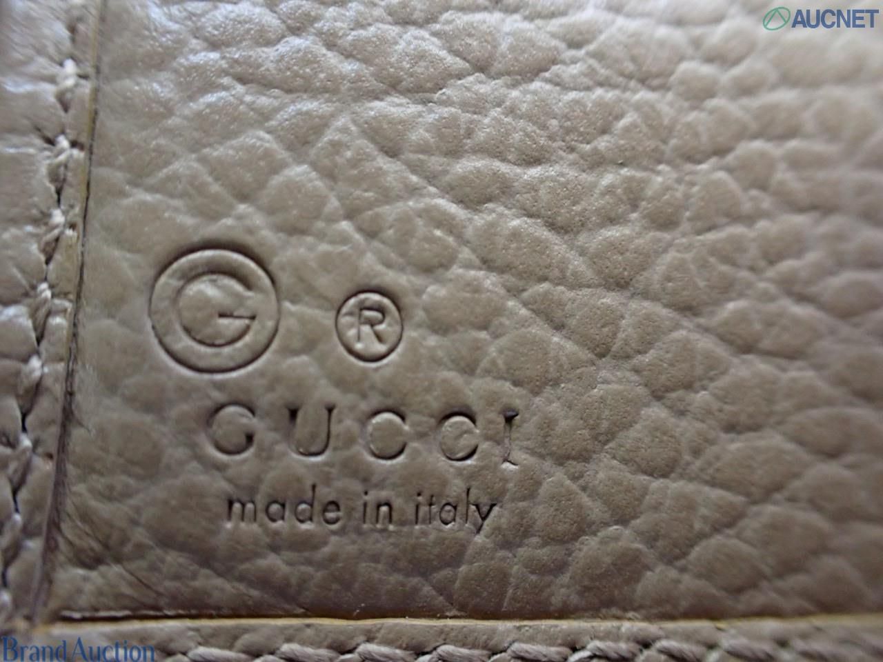 Gucci Interlocking Bi-fold Wallet Leather