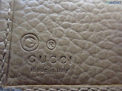 Gucci Interlocking Bi-fold Wallet Leather