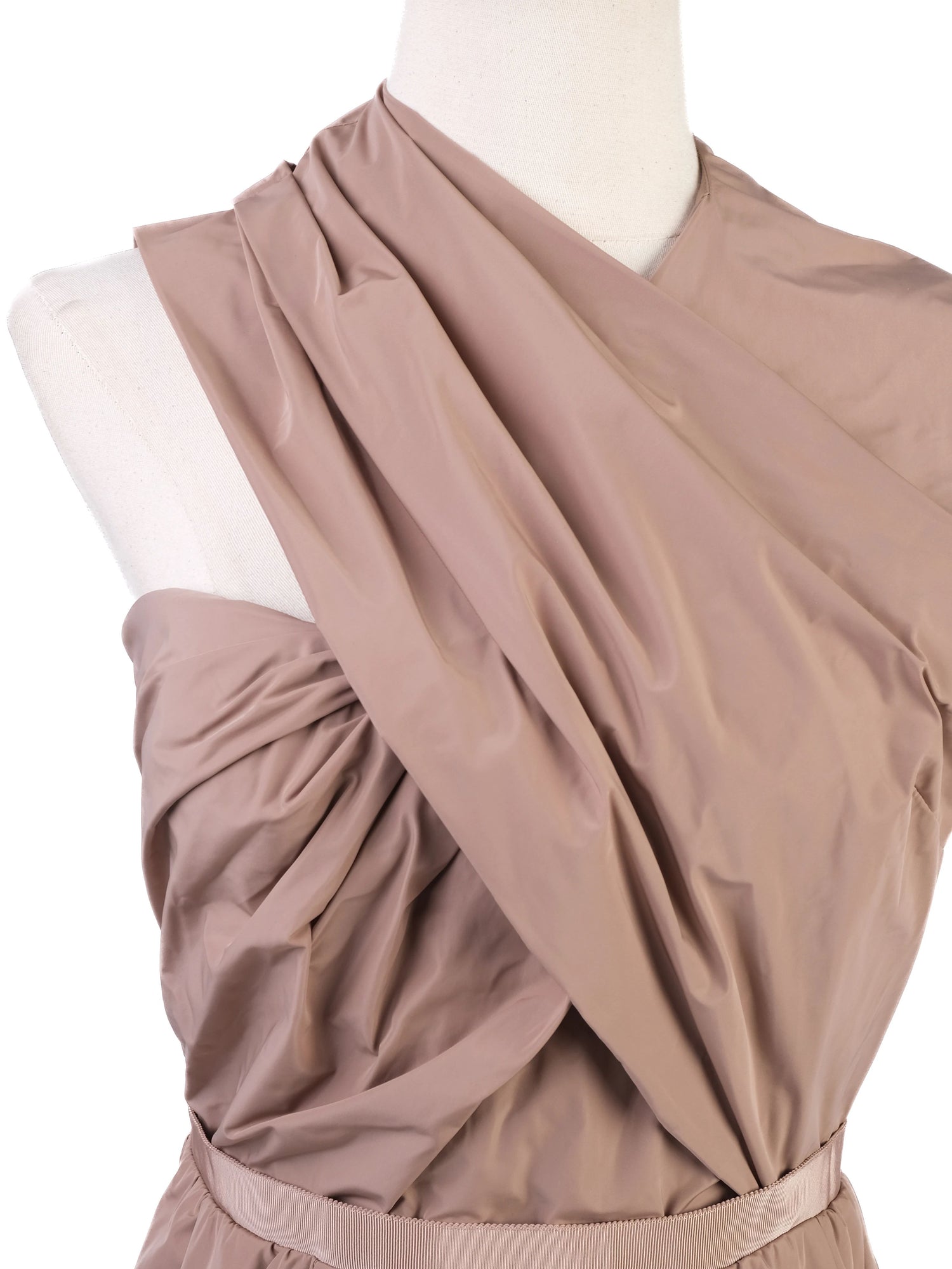 Excellent Carven White Asymmetrical Dress Women Polyester Size N/A