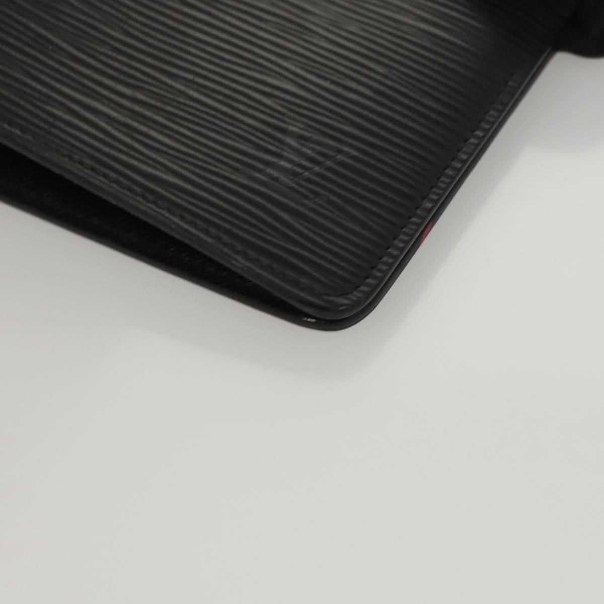 Louis Vuitton Epi Agenda Mm Day Planner Cover Black R 20042 Lv Auth