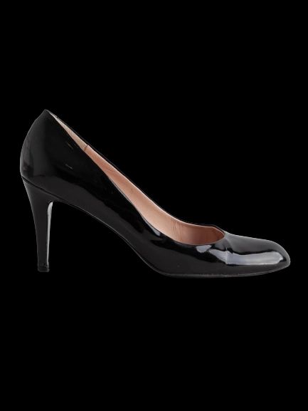 Excellent L.K.Bennett Black Patent Leather High Heels Size 38