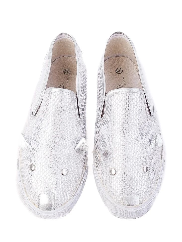 Excellent Marc Jacobs Gray Fabric Slip-On Sneakers Size 36 LMJ