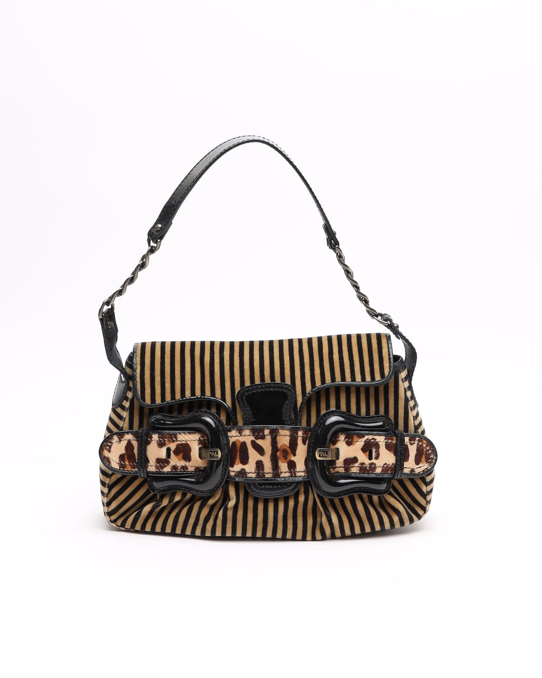Fendi Buckle Shoulder Bag