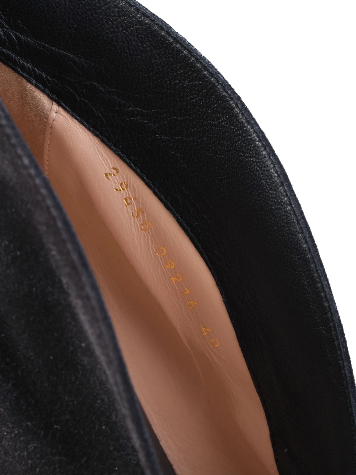 Excellent Gianvito Rossi Black Suede Stiletto High Heels Size 40