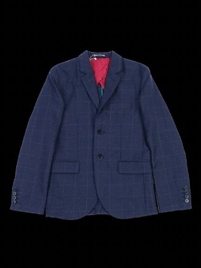 Excellent Hackett Navy Blue Wool Blazer Size 12 for Kids