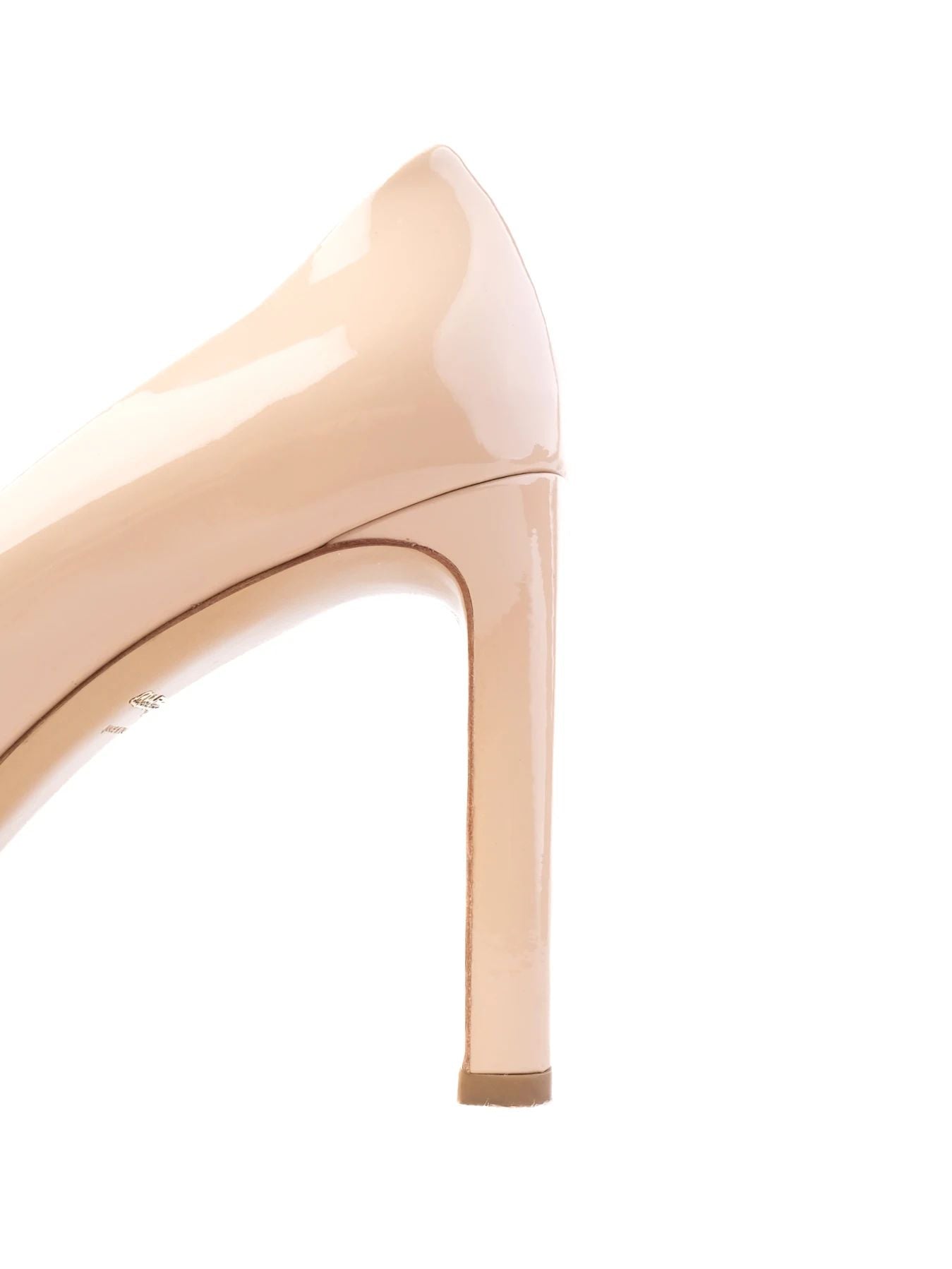 Excellent Salvatore Ferragamo Pink Leather High-Heeled Pumps Size 40