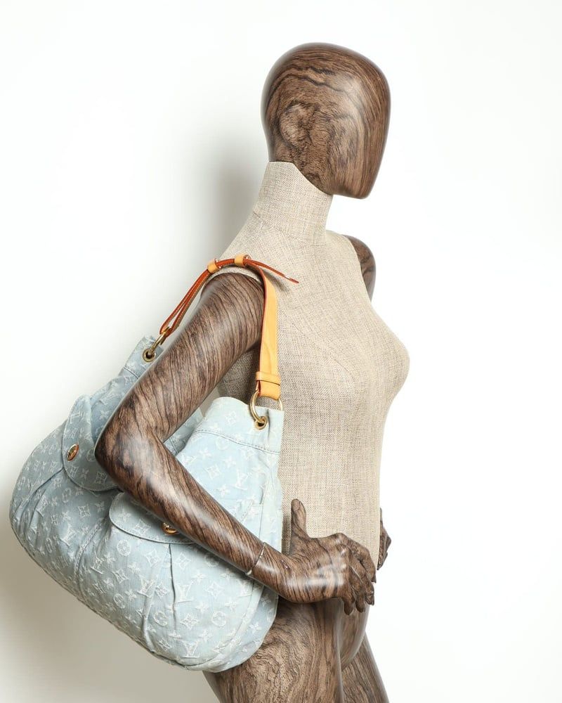 Louis Vuitton Monogram Denim Daily GM Bag