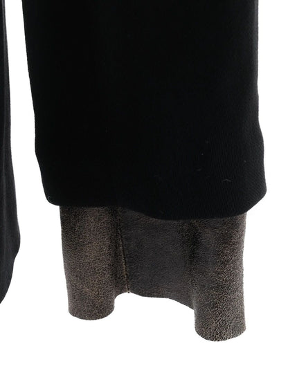 Excellent Jean-Paul Gaultier Black Wool Blazer Size XL for Women