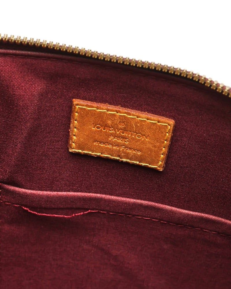 Louis Vuitton Monogram Vernis Alma PM Bag