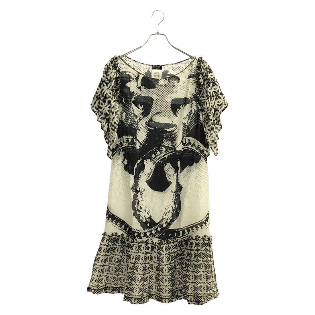 Chanel Black Dress Cotton P 37297v 27082