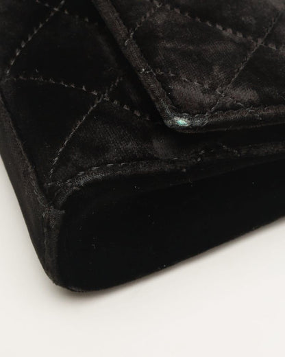 Chanel CC Velour Chain Bag