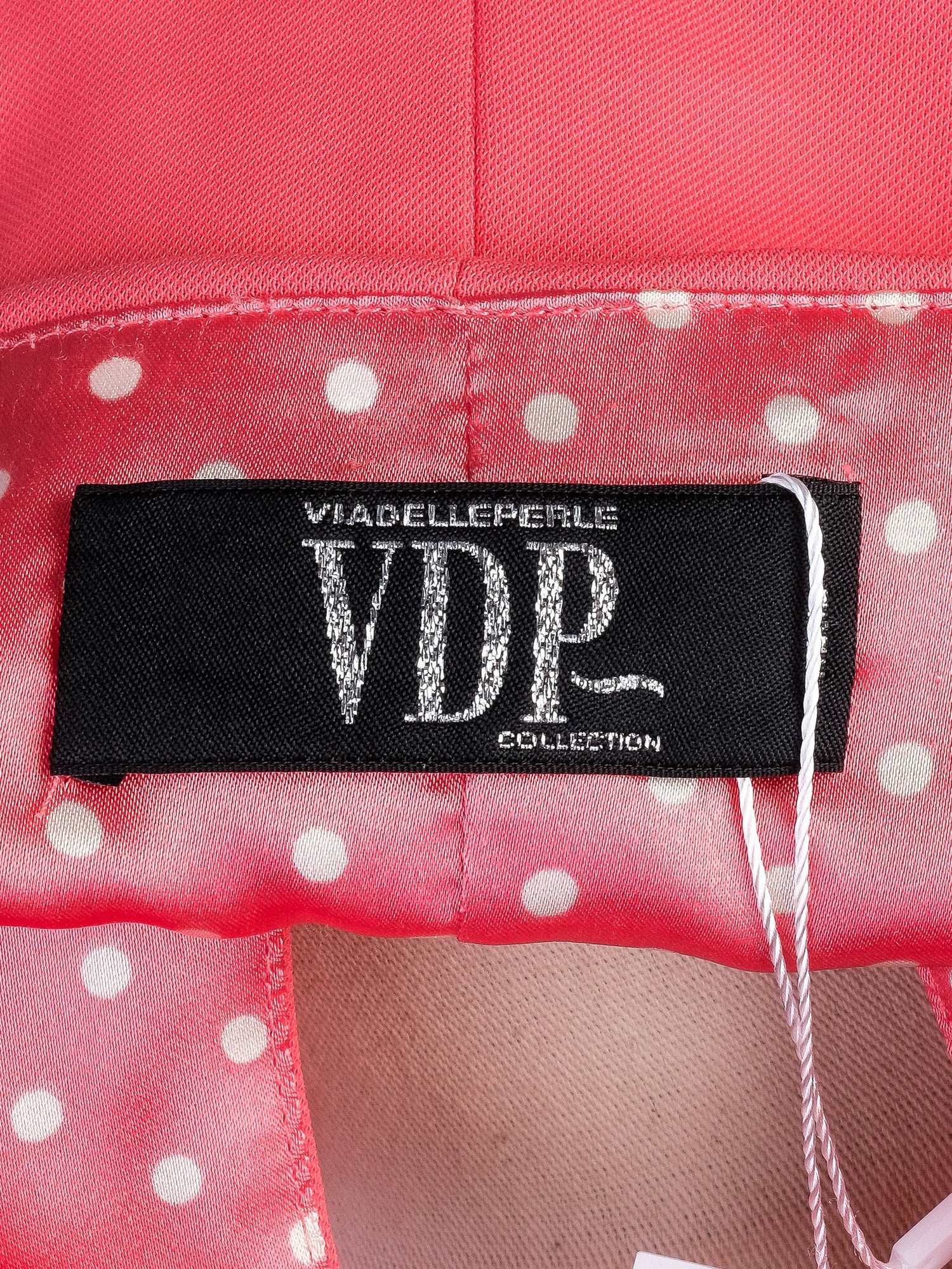 Excellent VDP Pink Sleeveless Dress Size L with Pockets &amp; Details