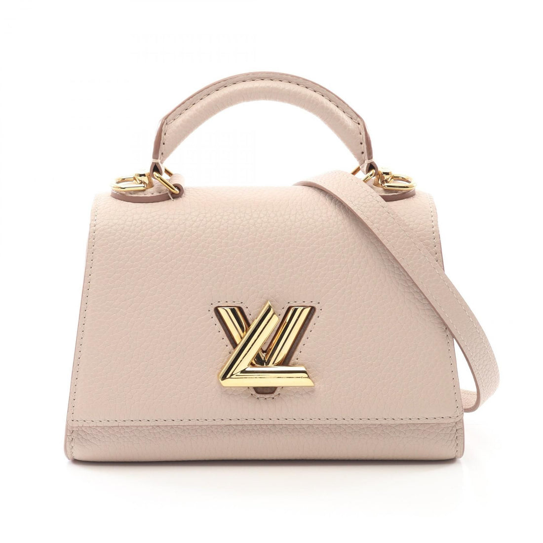 Louis Vuitton Twist One Handle Bb Beige Gurege Handbag M 59090