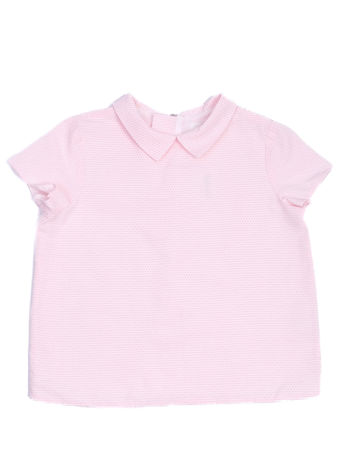 Excellent Bonpoint Pink Short-Sleeved Shirt Size 10 for Kids
