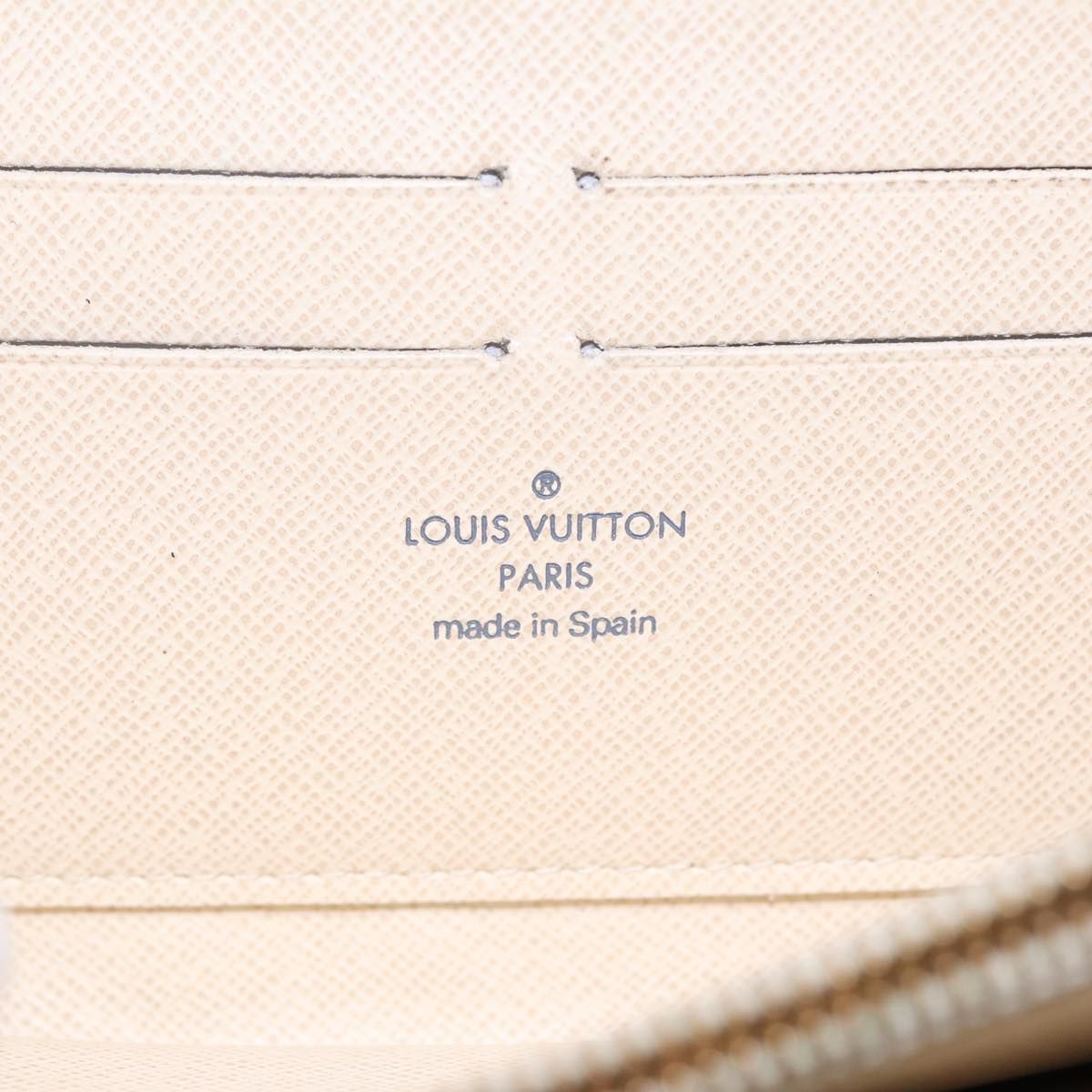 Louis Vuitton Zippy Wallet, Damier Azur