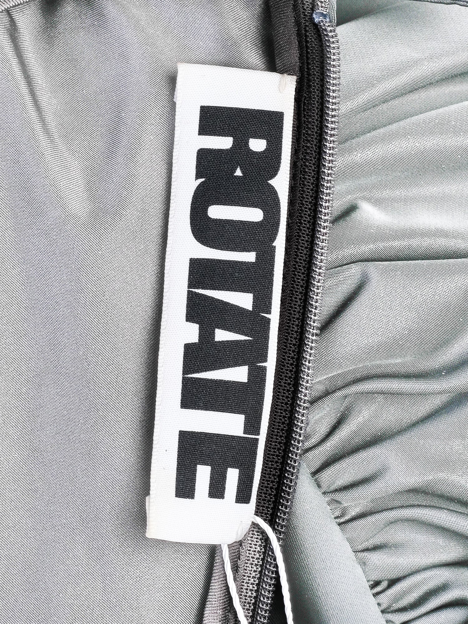 Excellent Rotate Black Structured Dress Polyester Size N/A