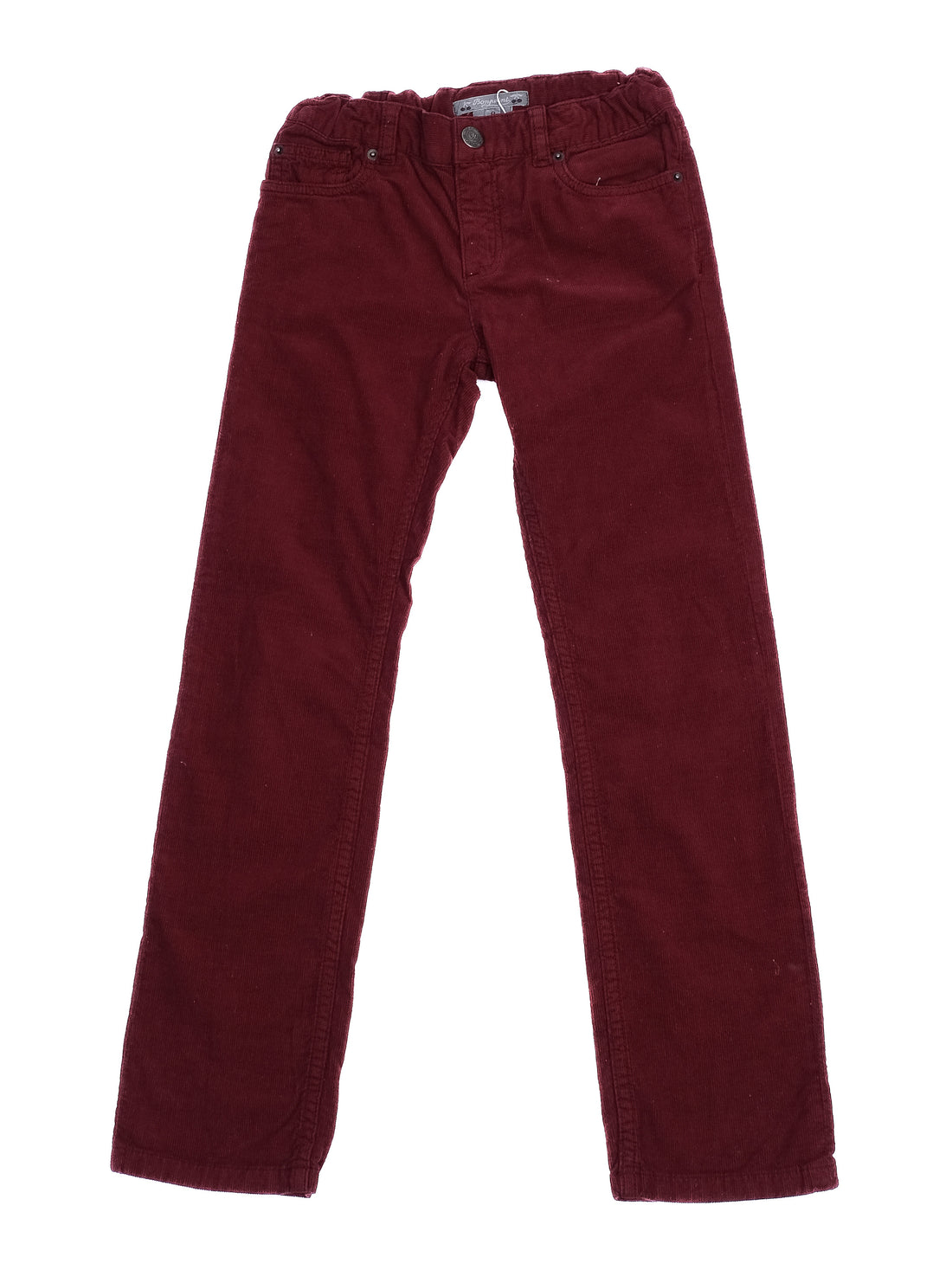 Excellent Bonpoint Red Cotton Pants Size 8 for Kids