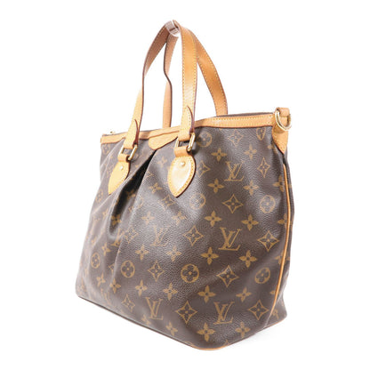 Louis Vuitton Monogram Palermo Pm Gold Hand-handed Bag For Shoulders And Backs Brown 2way Shoulder Bag M 40145