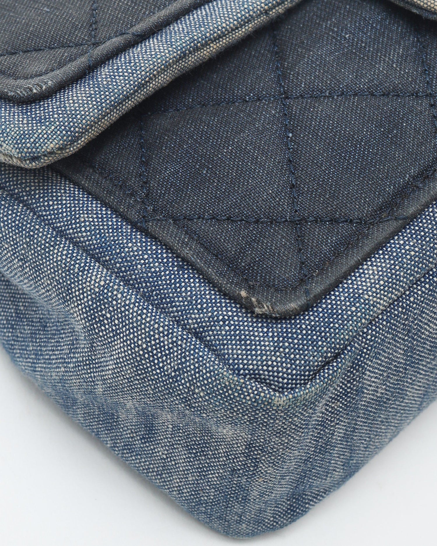 Chanel Small Classic Denim Medallion Flap Bag