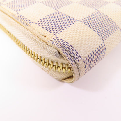Louis Vuitton Zippy Wallet NM, Damier Azur