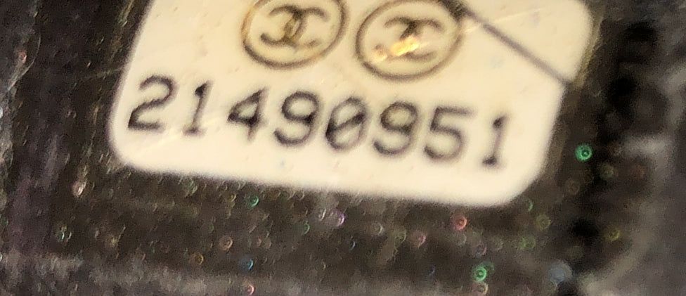 Chanel Classic Double Flap Bag Quilted Metallic Caviar Jumbo