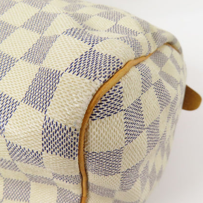 Louis Vuitton Speedy 30 Gold Handmade Bag White Handbag