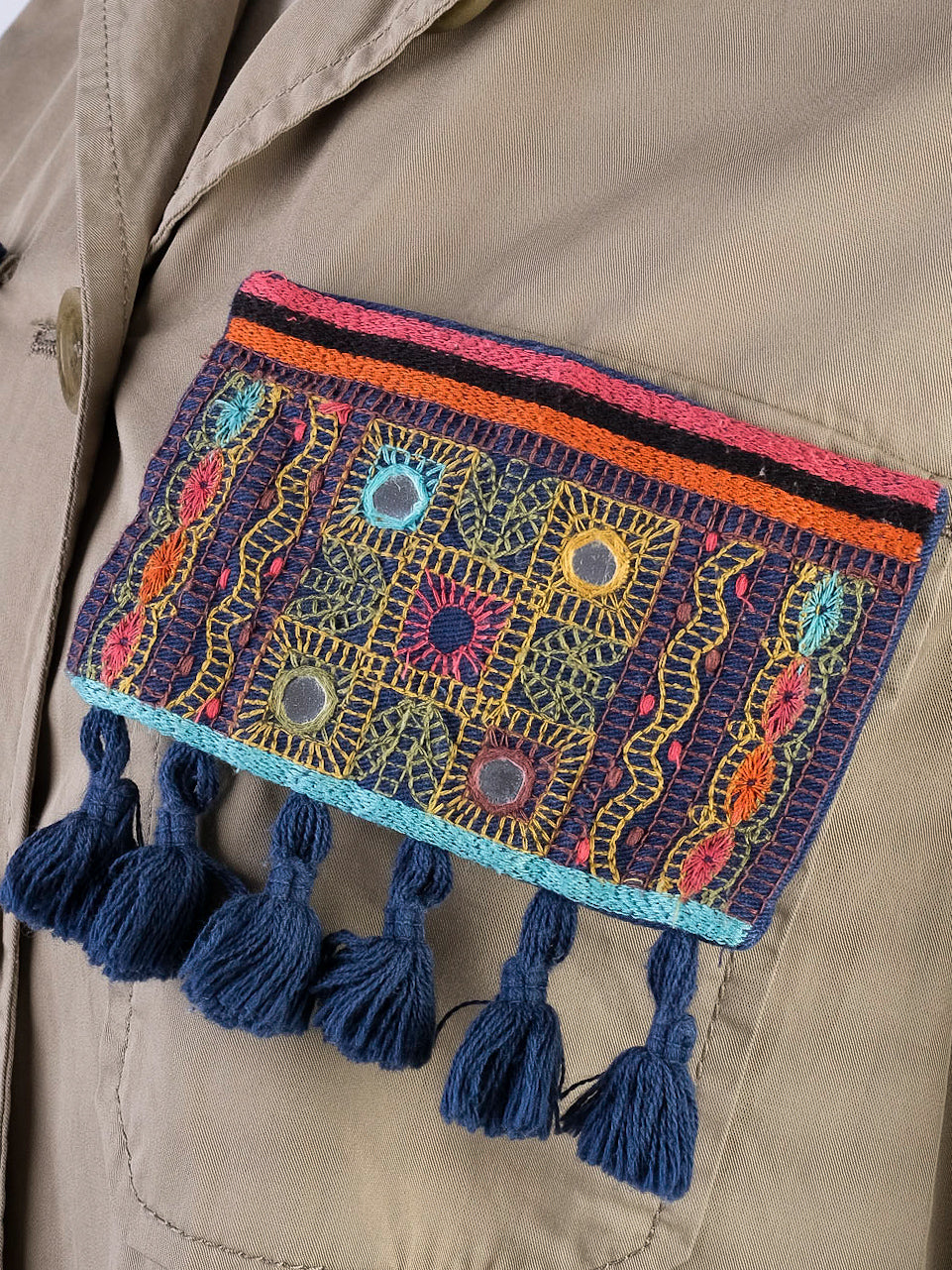 Excellent Weekend MaxMara Green Cotton Jacket &amp; Shorts Set Size L